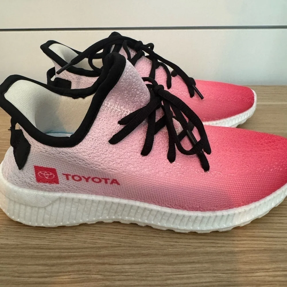 Toyota women’s  Sneakers - Pink and White